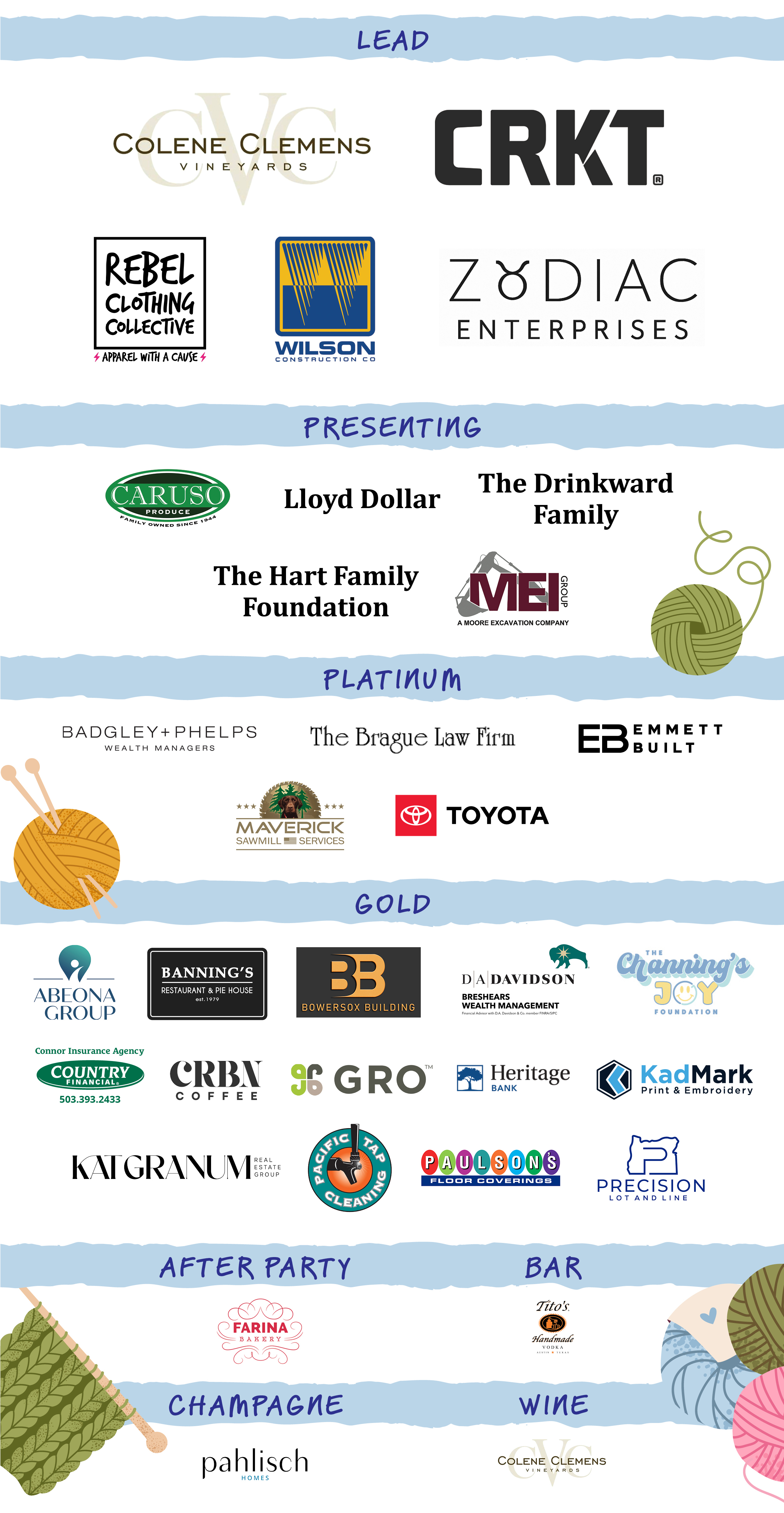 sponsors